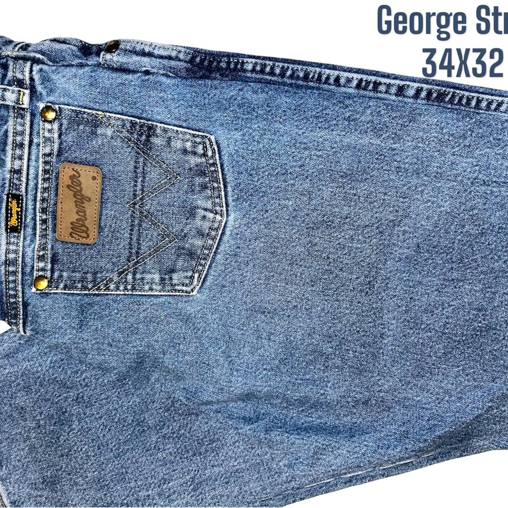 Men’s wrangler jeans. George Strait collection.